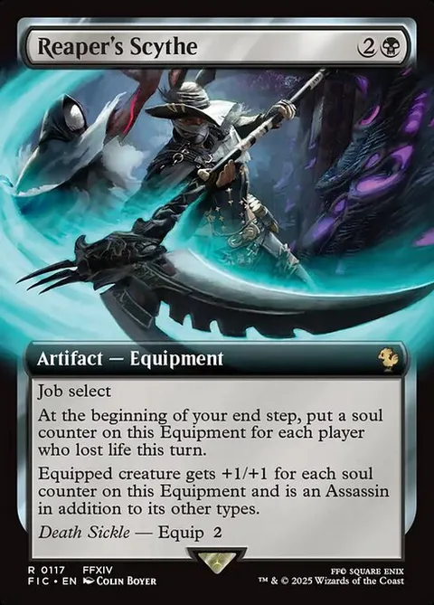 Reaper's Scythe, carte 117 de Final Fantasy Commander