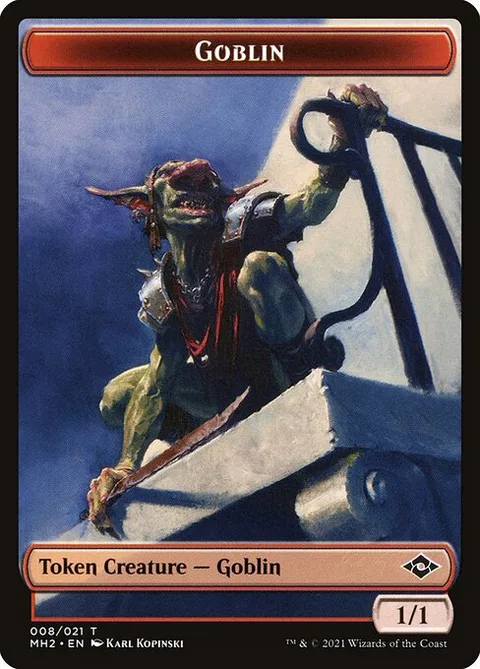 Goblin, card 8 from Modern Horizons 2 Tokens
