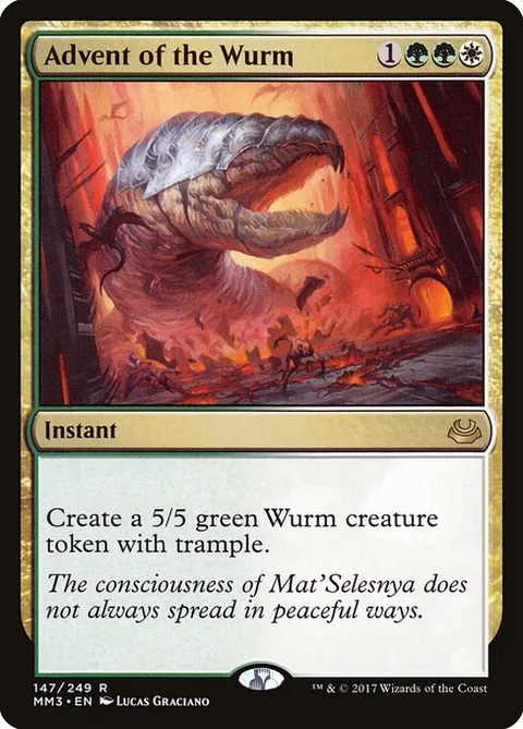 Advent of the Wurm, carte 147 de Modern Masters 2017