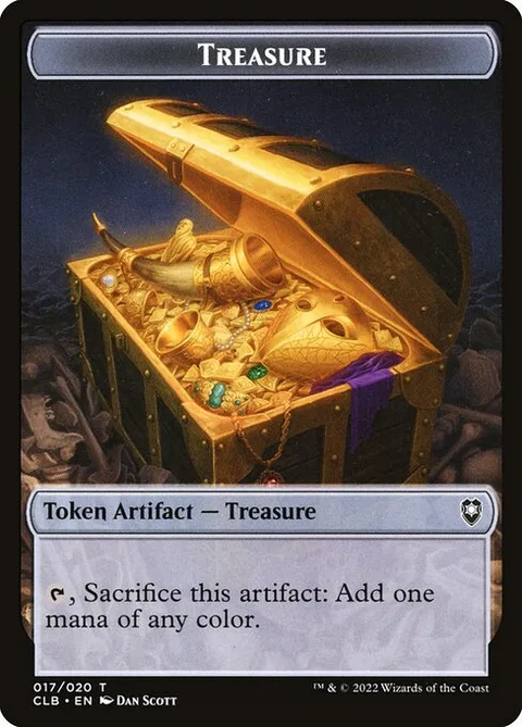 Treasure, carte 17 de Battle for Baldur's Gate Tokens