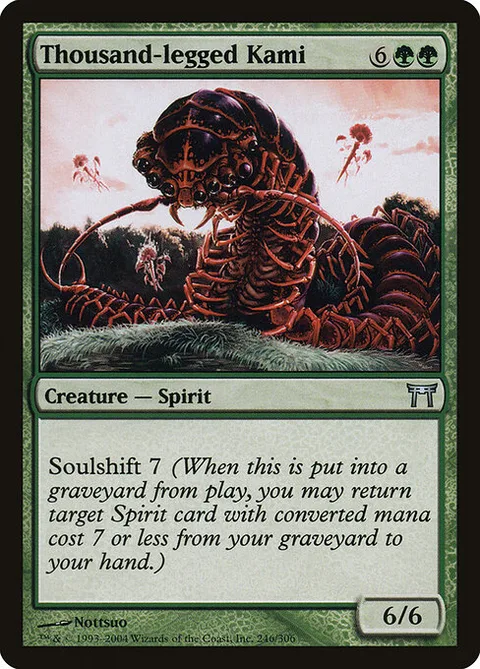 Thousand-legged Kami, carte 246 de Champions of Kamigawa