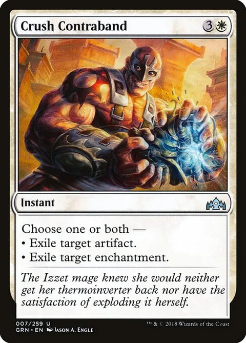 Crush Contraband, carte 7 de Guilds of Ravnica