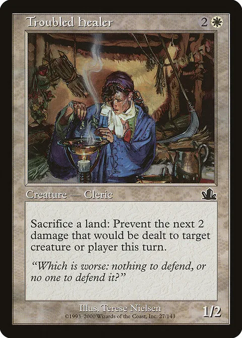 Troubled Healer, carte 27 de Prophecy