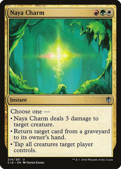 Naya Charm, card 214 from Commander 2016