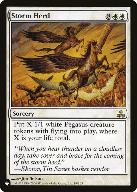 Storm Herd, card GPT-19 from The List