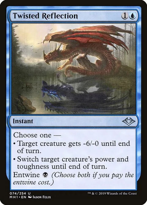 Twisted Reflection, card 74 from Modern Horizons