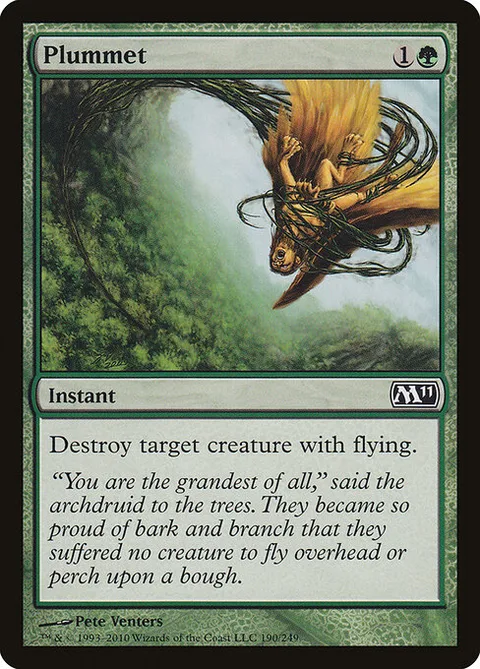 Plummet, card 190 from Magic 2011
