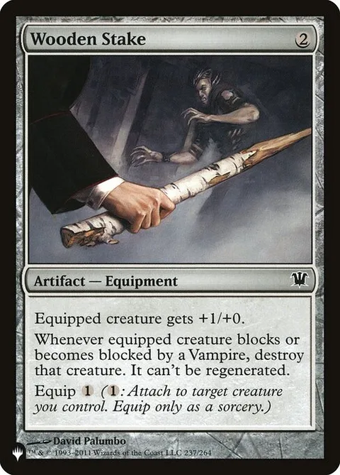 Wooden Stake, carte ISD-237 de The List