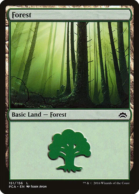 Forest, card 151 from Planechase Anthology