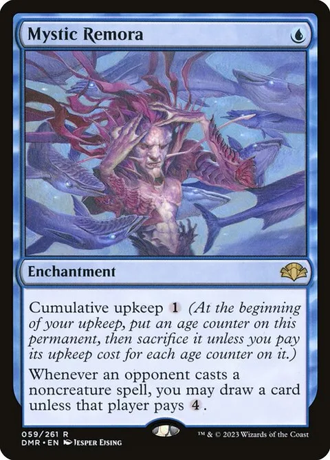 Mystic Remora, carte 59 de Dominaria Remastered