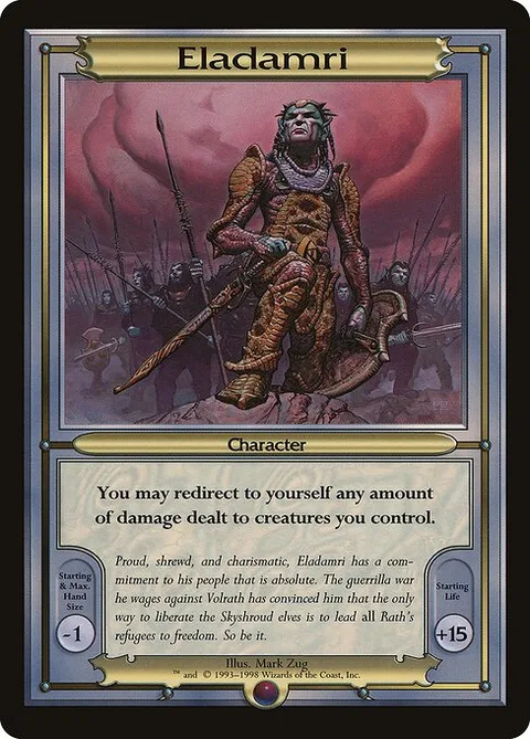 Eladamri, carte 301 de Vanguard Series