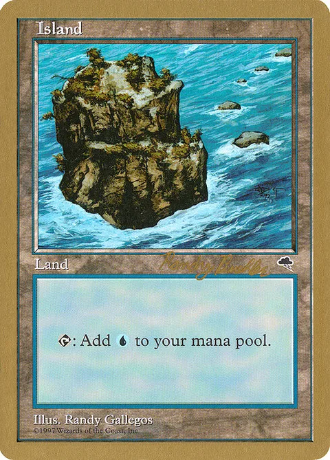 Island, carte rb335 de World Championship Decks 1998