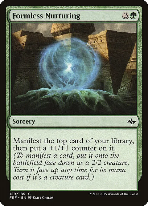 Formless Nurturing, carte 129 de Fate Reforged