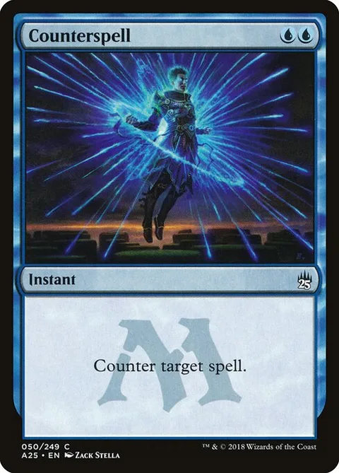 Counterspell, carte 50 de Masters 25
