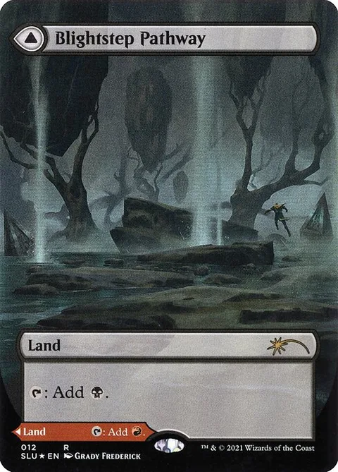 Blightstep Pathway // Searstep Pathway, card 12 from Secret Lair: Ultimate Edition