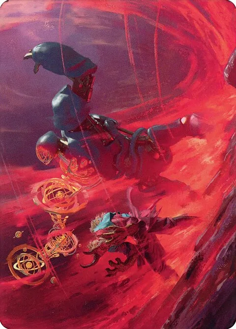Twinferno // Twinferno, carte 39 de Dominaria United Art Series
