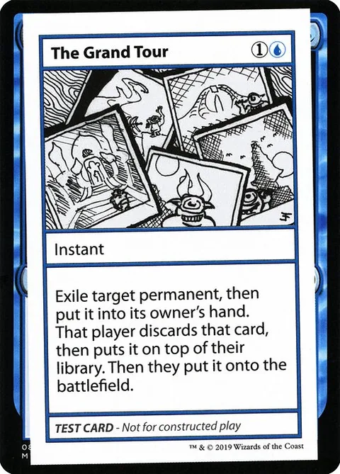 The Grand Tour, card 30 from Mystery Booster Playtest Cards 2021