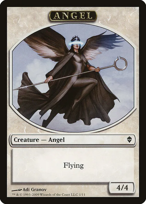 Angel, carte 1 de Zendikar Tokens