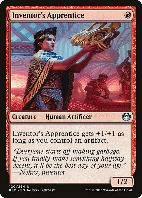 Inventor's Apprentice, card 120 from Kaladesh