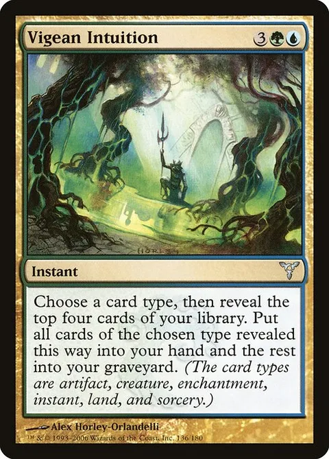 Vigean Intuition, card 136 from Dissension