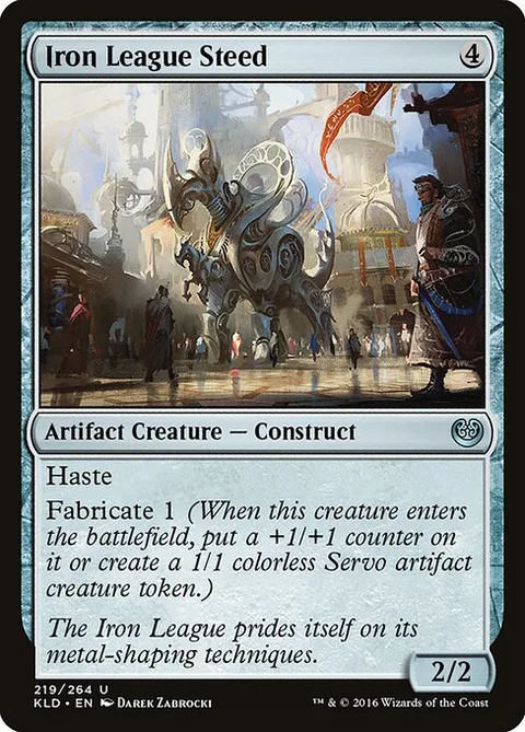 Iron League Steed, carte 219 de Kaladesh