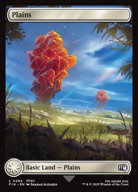 Plains, card 294 from Final Fantasy