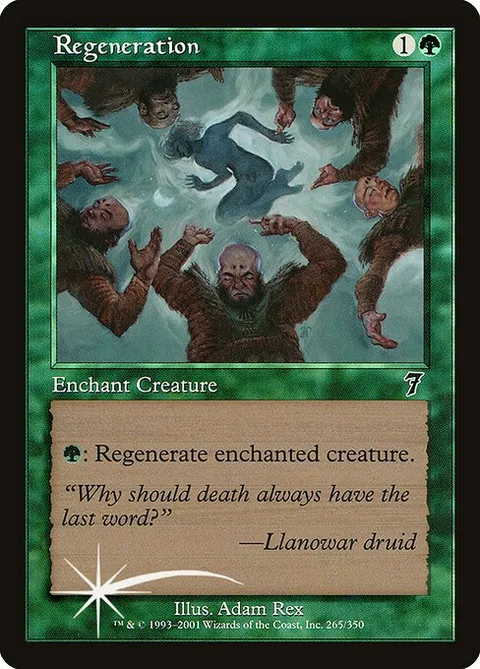 Regeneration, card 265★ from Seventh Edition
