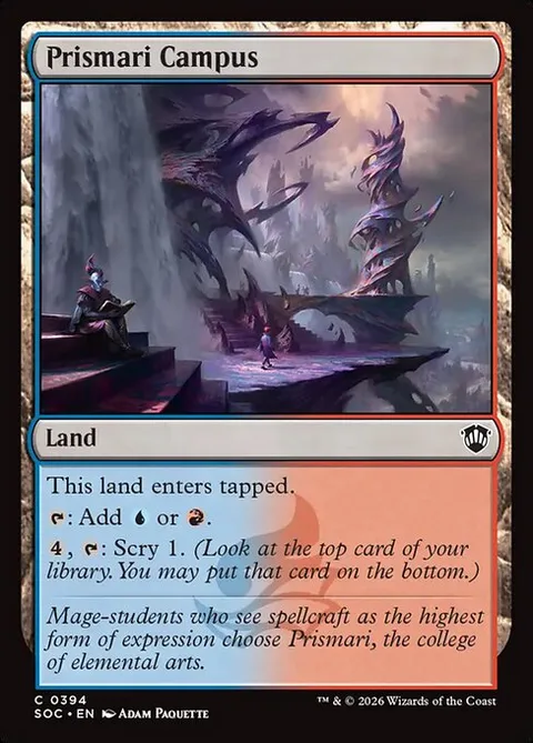 Prismari Campus, carte 394 de Secrets of Strixhaven Commander