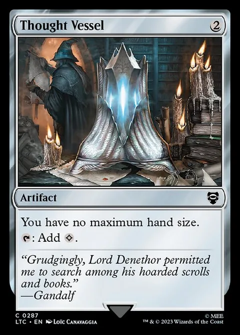 Thought Vessel, carte 287 de Tales of Middle-earth Commander