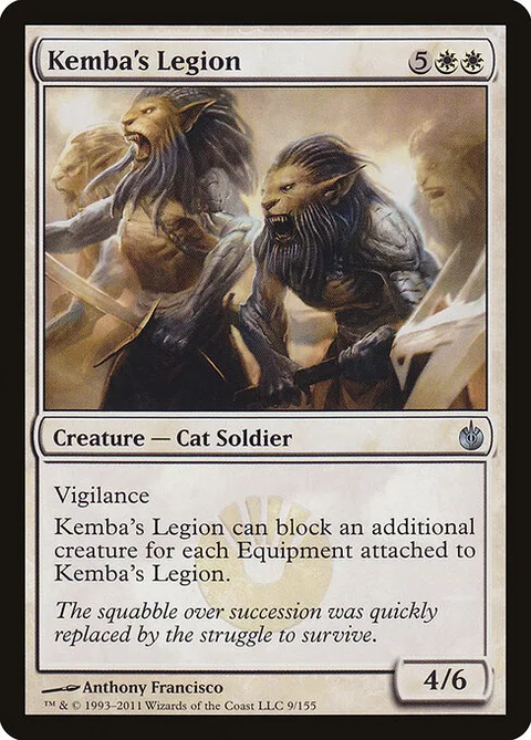 Kemba's Legion, carte 9 de Mirrodin Besieged