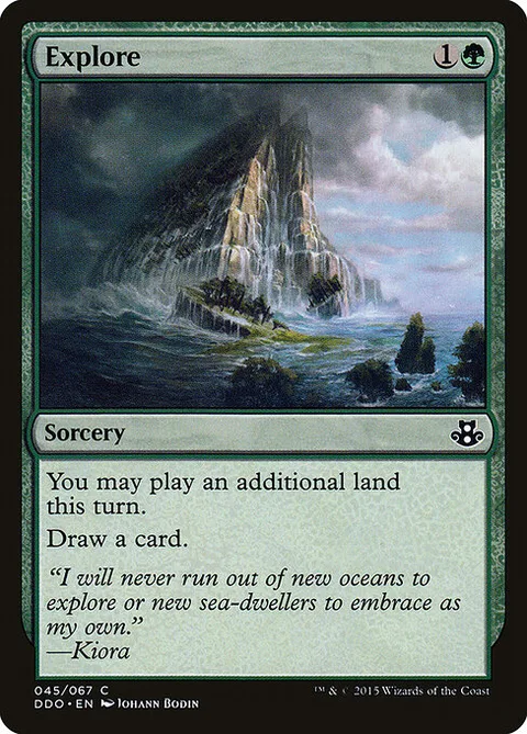 Explore, card 45 from Duel Decks: Elspeth vs. Kiora