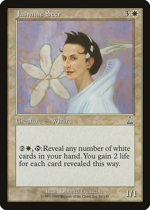 Jasmine Seer, carte 10 de Urza's Destiny