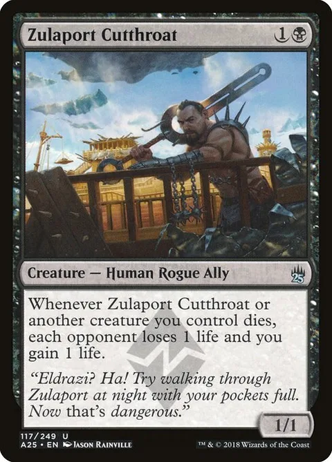 Zulaport Cutthroat, carte 117 de Masters 25