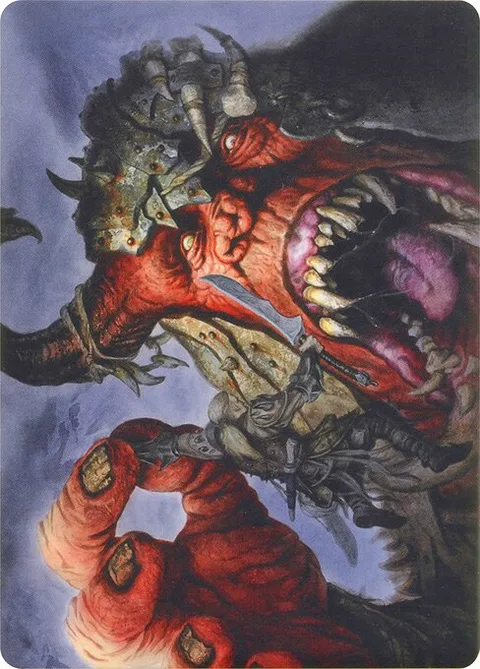 Ravenous Giant // Ravenous Giant, carte 37 de Modern Horizons Art Series