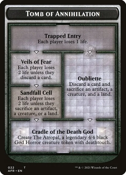 Tomb of Annihilation, carte 22 de Adventures in the Forgotten Realms Tokens