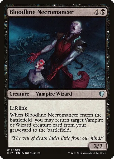 Bloodline Necromancer, carte 14 de Commander 2017