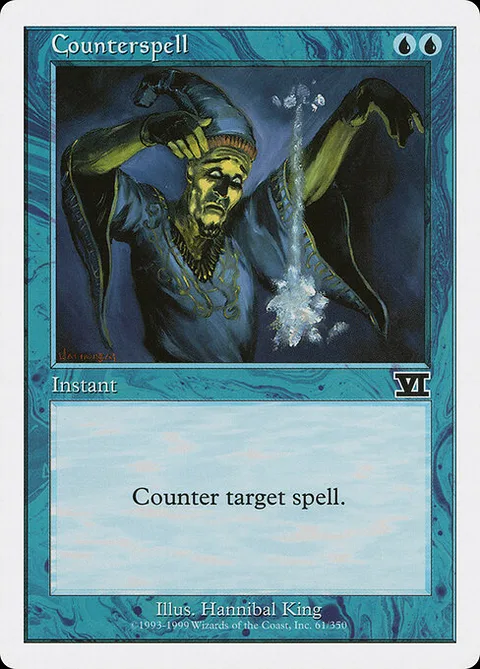 Counterspell, carte 61 de Classic Sixth Edition
