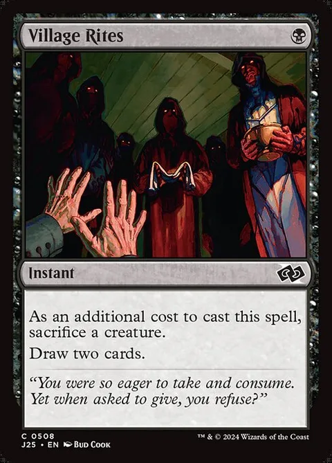 Village Rites, card 508 from Foundations Jumpstart