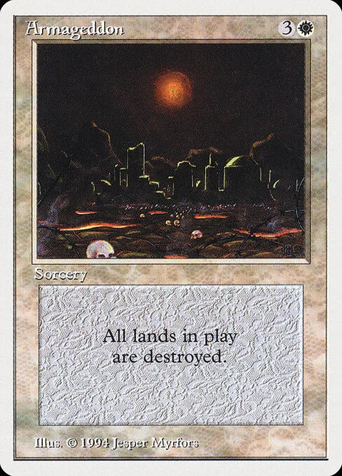 Armageddon, carte 2 de Summer Magic / Edgar