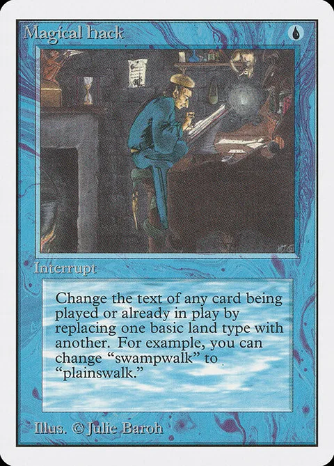Magical Hack, card 64 from Unlimited Edition