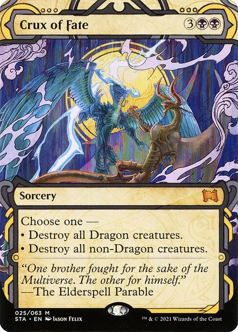 Crux of Fate, card 25 from Strixhaven Mystical Archive