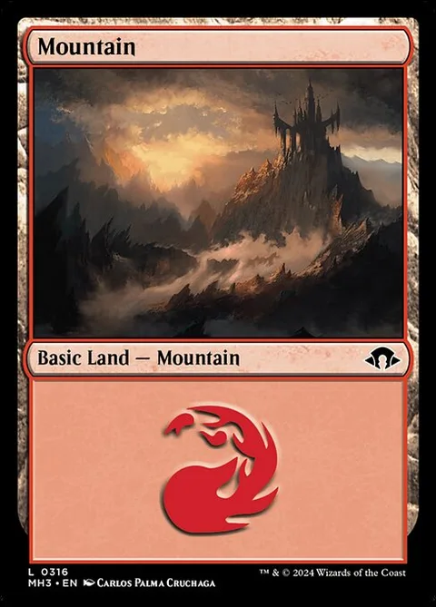 Mountain, card 316 from Modern Horizons 3