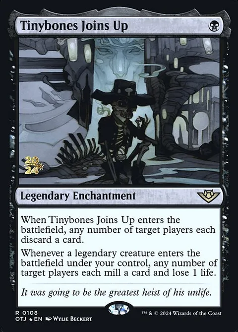 Tinybones Joins Up, carte 108s de Outlaws of Thunder Junction Promos