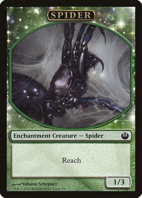 Spider, carte 5 de Journey into Nyx Tokens