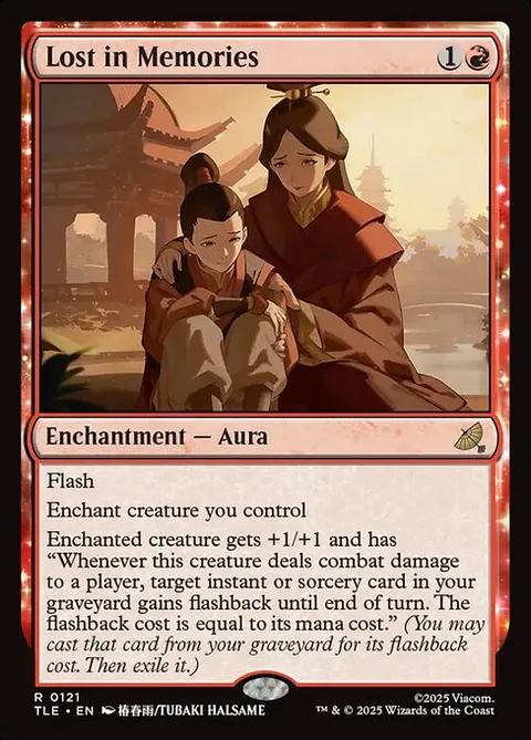 Lost in Memories, card 121 from Avatar: The Last Airbender Eternal