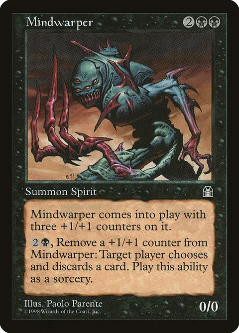 Mindwarper, card 64 from Stronghold