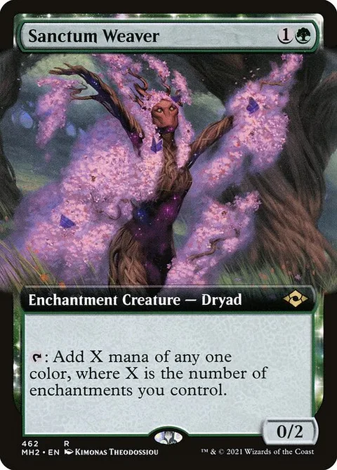 Sanctum Weaver, card 462 from Modern Horizons 2