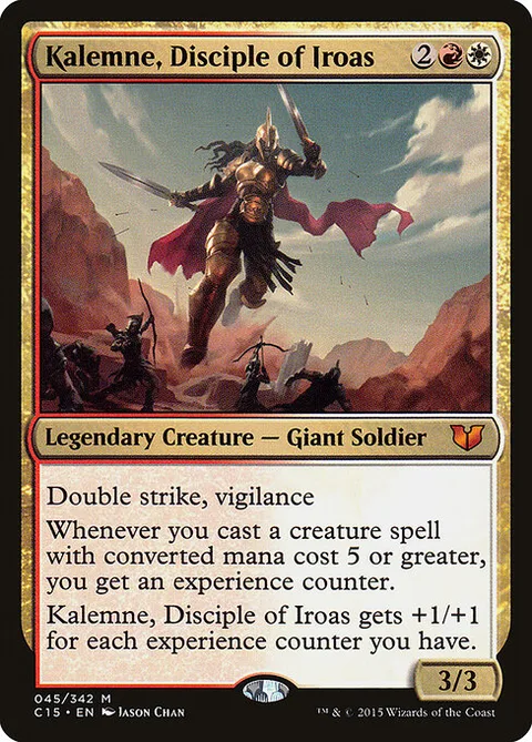 Kalemne, Disciple of Iroas, carte 45 de Commander 2015
