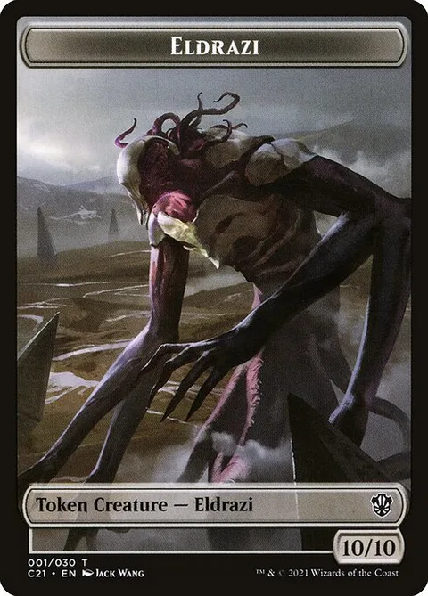 Eldrazi, card 1 from Commander 2021 Tokens