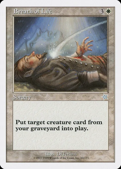 Breath of Life, card 10 from Starter 1999